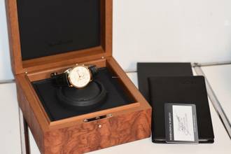 Thumbnail von Blancpain Villeret Ultraflach Ultraplate Ultra Plate 18k yellow gold 40mm 6606-3642 Power reserve LC100 </h1>