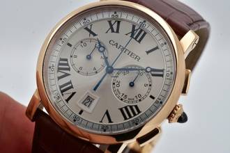 Thumbnail von Cartier Rotonde de Cartier Chronograph W1556238 18k Roségold rose pink gold </h1>