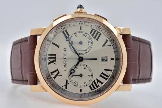  Cartier Rotonde de Cartier Chronograph W1556238 18k Roségold rose pink gold </h1> 