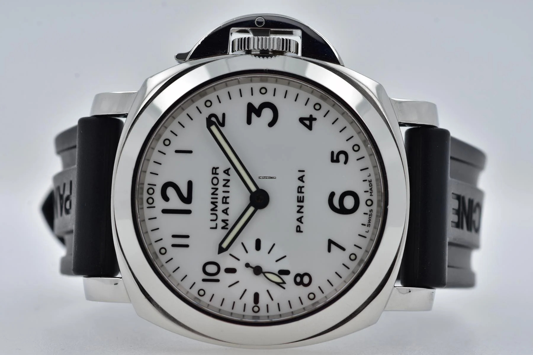 Panerai Luminor Marina Base PAM 003 White Dial Deployant </h1>