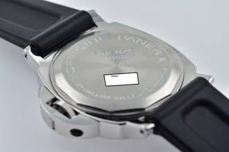 Thumbnail von Panerai Luminor Marina Base PAM 003 White Dial Deployant </h1>