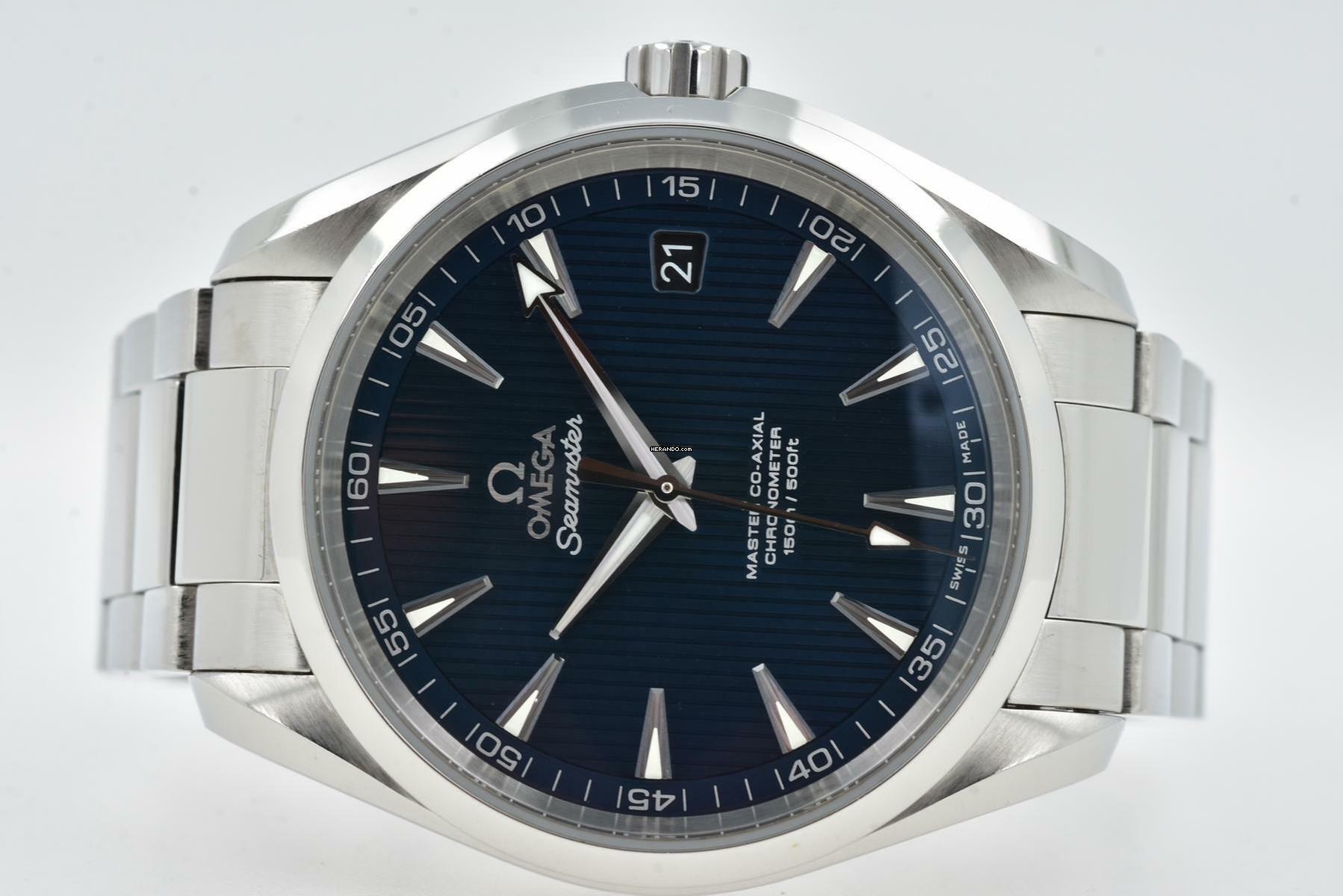 Omega Seamaster Aqua Terra Automatik Co-Axial 23110422103003 Blue </h1>
