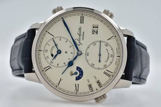  Glashütte Original Senator Cosmopolite GMT Day Night 1-89-02-01-04-50 18k Service 2023 White Gold Weißgold </h1> 