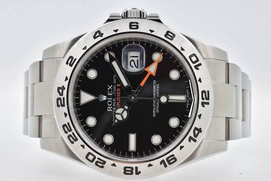 Rolex Explorer II Automatik 216570 LC USA Black Dial </h1> 