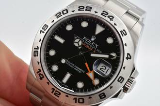 Thumbnail von Rolex Explorer II Automatik 216570 LC USA Black Dial </h1>