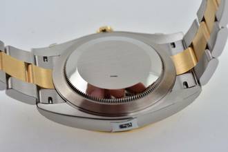 Thumbnail von Rolex Datejust 41 126303 Wimbledon Dial Green LC100 Stickers 18k Yellow Gold </h1>