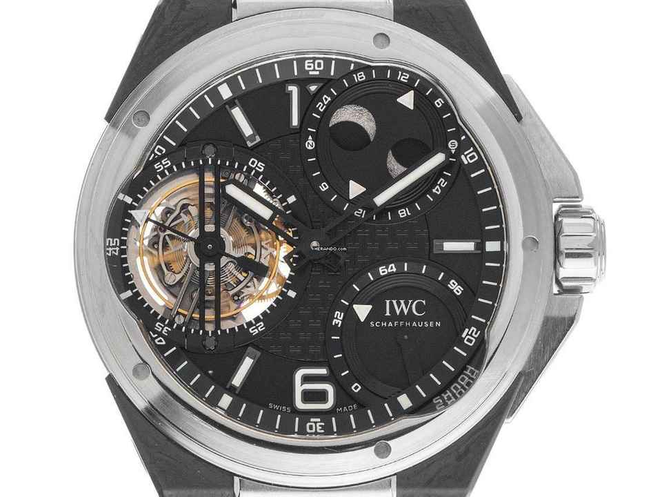  IWC Ingenieur Tourbillon Ref.IW590001 2013 Full Set wie Neu Vintage Limitiert </h1> 