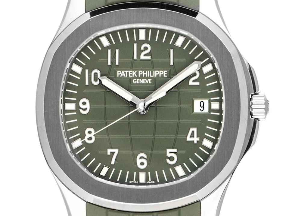  Patek Philippe Aquanaut Jumbo Ref.5168G-010 2020 Full Set wie Neu  