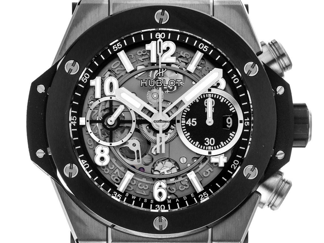  Hublot Big Bang Unico Titanium Ref.411.NM.1171.RX 2024 Full Set Ungetragen  