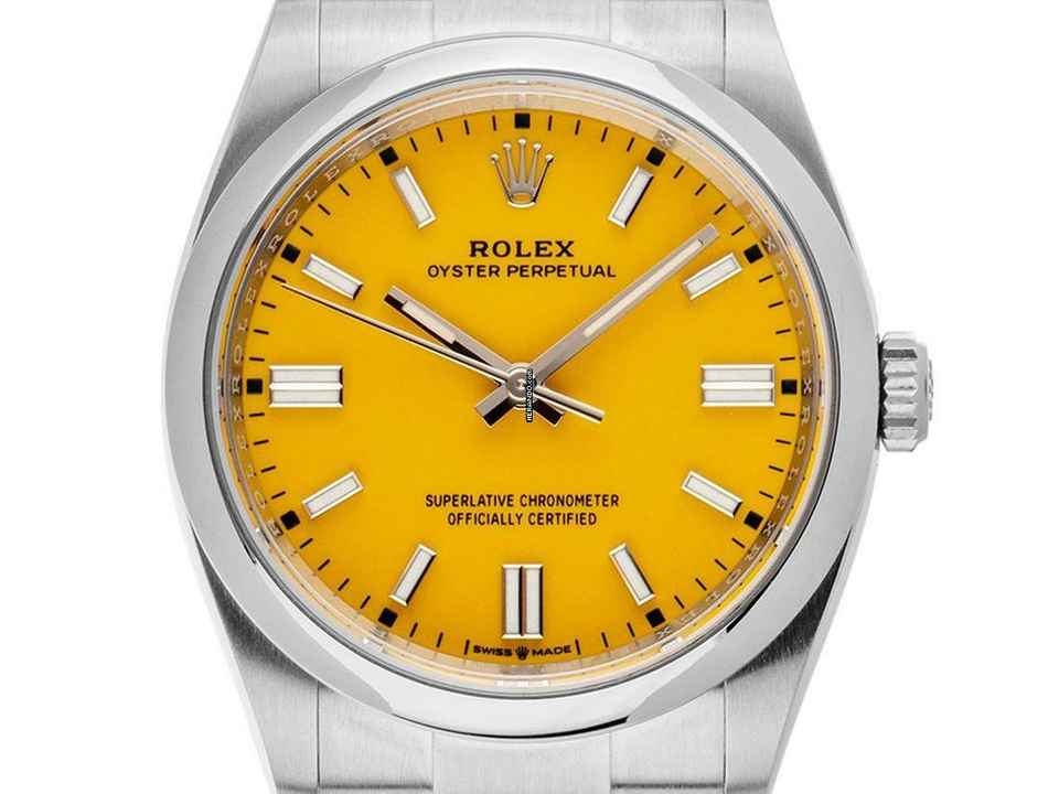  Rolex Oyster Perpetual 41 Ref.124300 2021 Full Set Ungetragen Vintage 