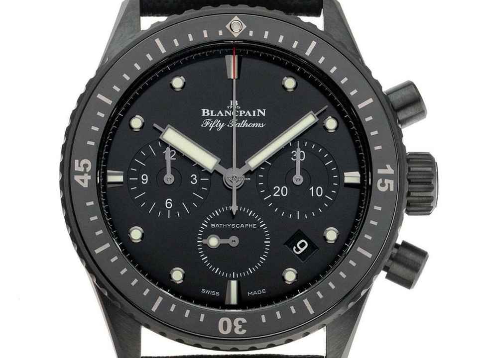  Blancpain Fifty Fathoms Bathyscaphe Chronographe Ref.5200 0130 B52A 2025 Full Set Ungetragen 