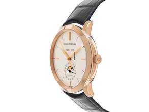 Thumbnail von Girard Perregaux 1966 Mondphase Ref.49535-52-151-BK6A 2019 Full Set Wie Neu Vintage </h1>