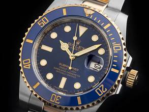 Thumbnail von Rolex Submariner Date Ref.116613LB 2014 Full Set wie Neu Vintage