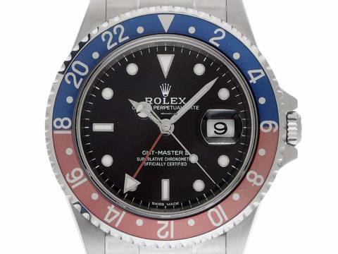  Rolex GMT-Master II Pepsi Ref.16710T 2006 Box&Beschreibung sehr gut Vintage </h1> 