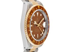 Thumbnail von Rolex GMT-Master II Rootbeer Ref.16713 1998 Box&Beschreibung sehr gut Vintage </h1>