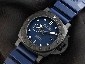 Thumbnail von Panerai Submersible QuarantaQuattro Carbotech Ref.PAM01232 2024 Full Set Ungetragen