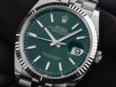  Rolex Datejust 36 Ref.126234 2021 Full Set wie Neu  