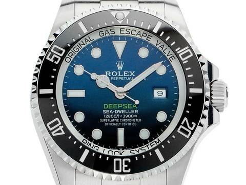  Rolex Sea-Dweller Deepsea Blue James Cameron Ref.126660 2018 LC 100 Full Set wie Neu Vintage  