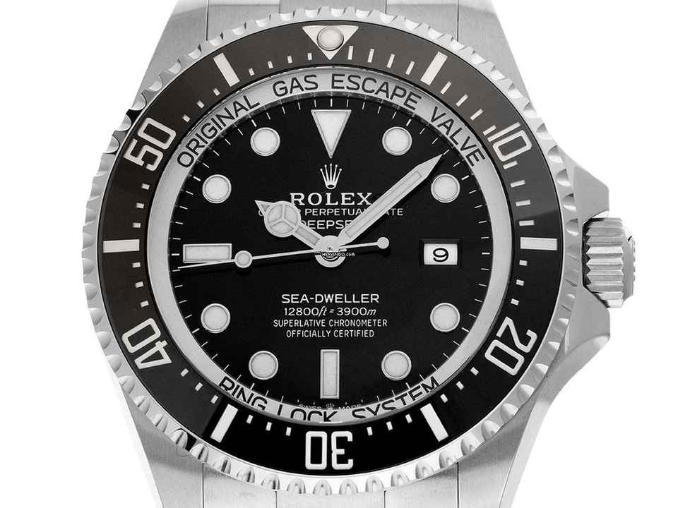  Rolex Sea-Dweller Deepsea Ref.126660 2020 Full Set Ungetragen 