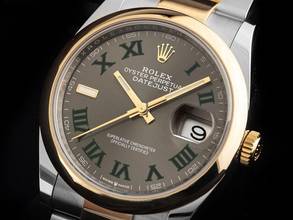 Thumbnail von Rolex Datejust 36 Wimbledon Ref.126203 2021 Full Set wie Neu </h1>