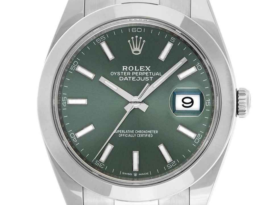  Rolex Datejust 41 Ref.126300 2024 Full Set Ungetragen  