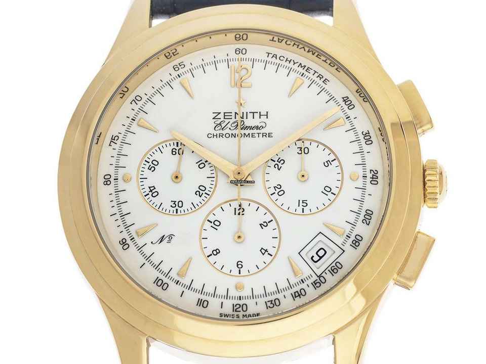 Zenith El Primero Chronograph Ref.30.1250.400 1995 Full Set sehr Gut Vintage </h1> 
