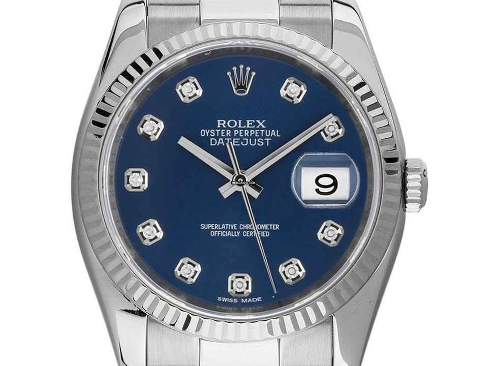  Rolex Datejust 36 Ref.116234 2005 Full Set wie Neu Vintage </h1> 