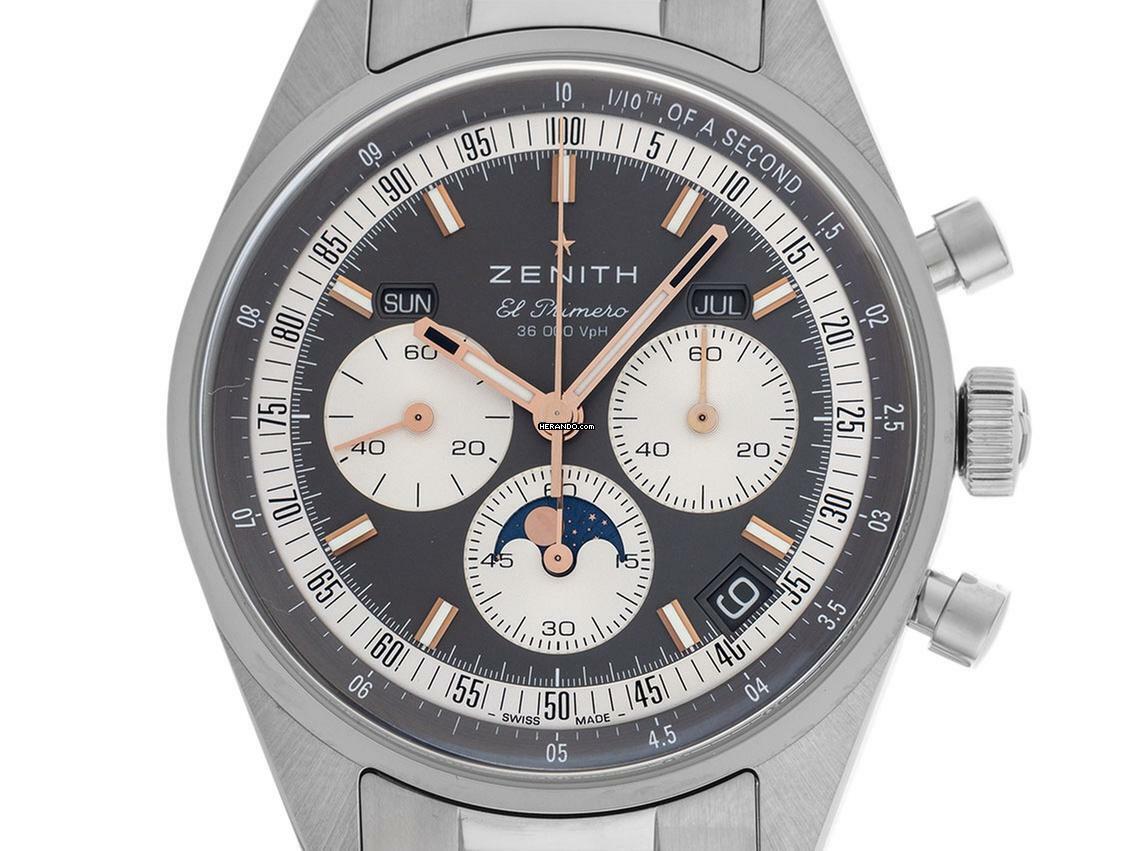  Zenith Chronomaster Original Mondphase Ref.03.3400.3610/39.M3200 2025 Full Set Ungetragen 