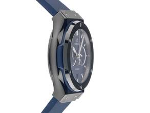 Thumbnail von Hublot Classic Fusion Chronograph Ceramic Blue Ref.541.CM.7170.RX 2025 Full Set Ungetragen