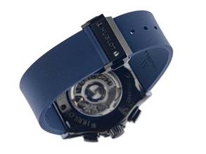 Thumbnail von Hublot Classic Fusion Chronograph Ceramic Blue Ref.541.CM.7170.RX 2025 Full Set Ungetragen