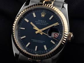 Thumbnail von Rolex Datejust 36 Roulette Ref.116233 2004 Box&Beschreibung wie Neu Vintage </h1>