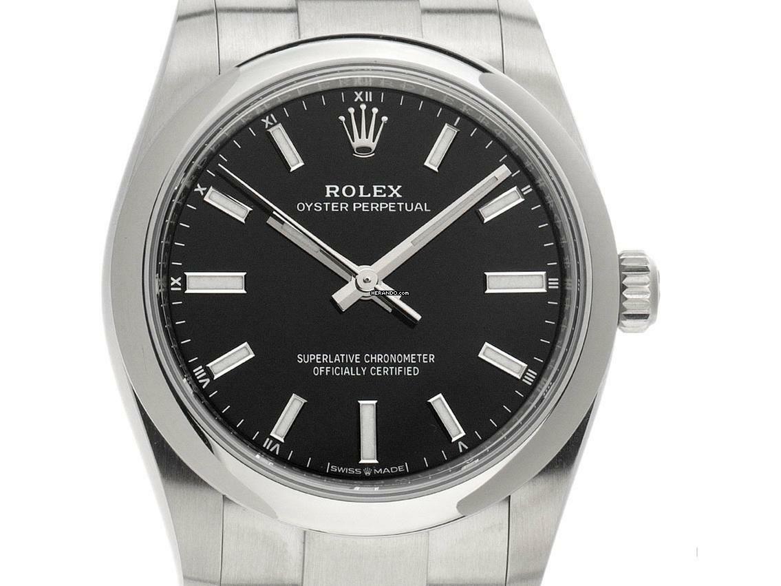 Rolex Oyster Perpetual 34 Ref.124200 2025 Full Set Ungetragen </h1>