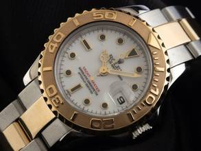 Thumbnail von Rolex Yacht-Master Lady Ref.69623 1997 Full Set sehr gut Vintage