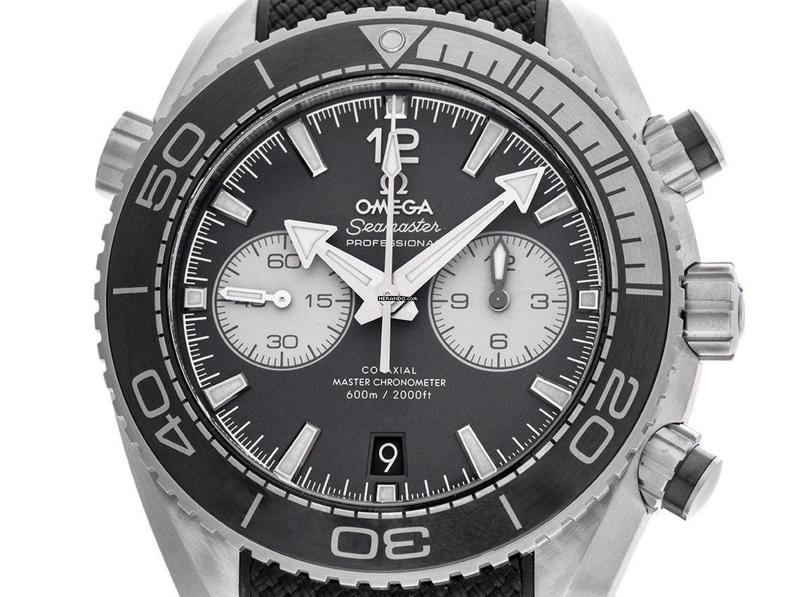 Omega Seamaster Planet Ocean Chronograph 600m Ref.215.32.46.51.01.004 2024 Full Set Ungetragen