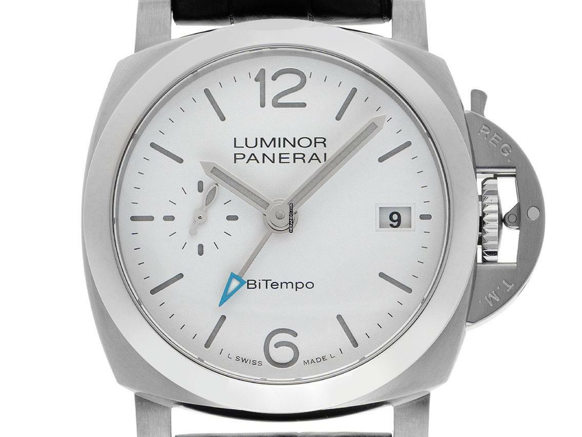 Panerai Luminor Quaranta BiTempo GMT Ref.PAM01367 2025 Full Set Ungetragen