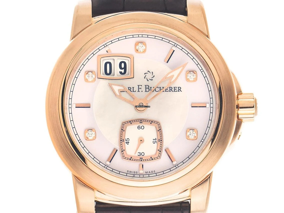 Carl F. Bucherer Patravi Big Date Ref.10.117 2022 original Box wie Neu