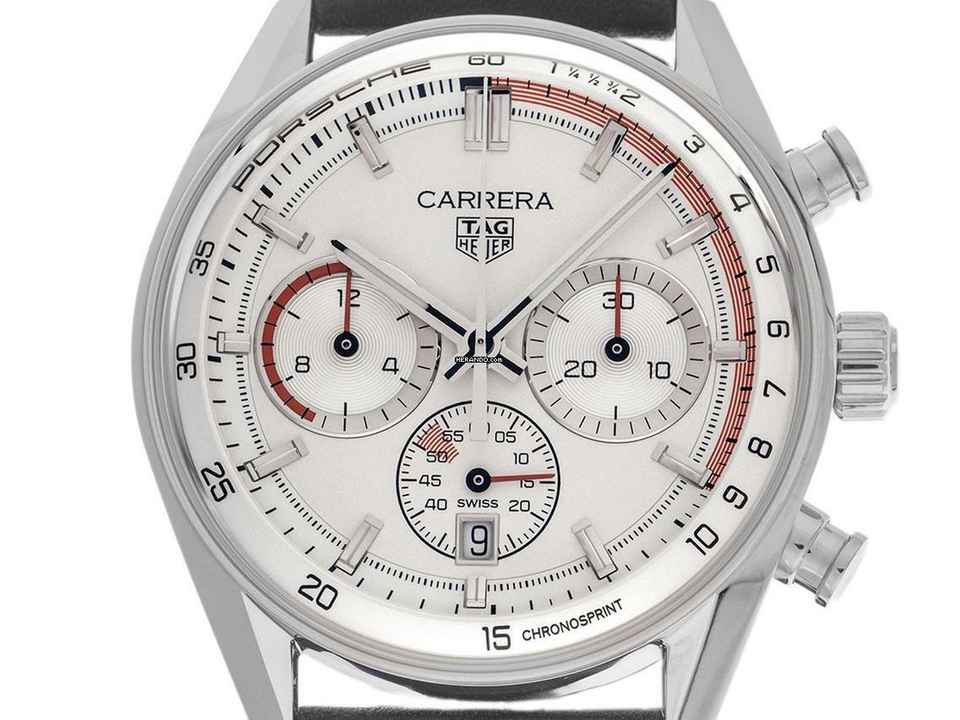  TAG Heuer Carrera Porsche Chronograph Special Edition Chronosprint X Porsche Ref.CBS2011.FC6529 2025 Full Set Ungetragen 