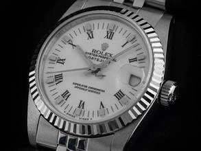 Thumbnail von Rolex Datejust 31 Medium open 6/9 Ref.68274 1988 Full Set wie Neu Vintage