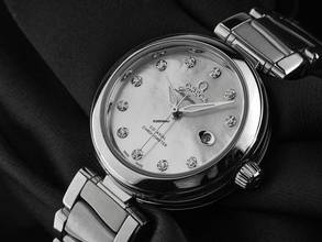 Thumbnail von Omega De Ville Ladymatic Ref.425.30.34.20.55.002 2025 Full Set Ungetragen