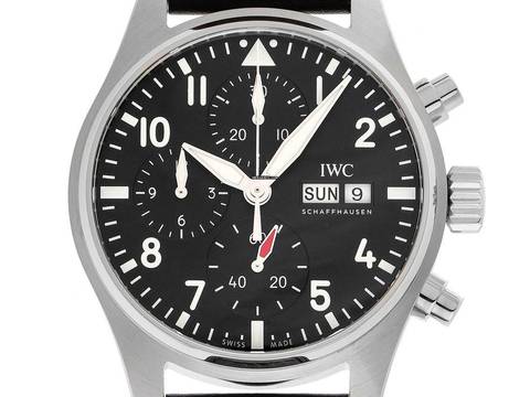  IWC Fliegeruhr Chronograph Pilot´s Watch Chronograph Ref.IW378001 2024 Full Set Ungetragen 