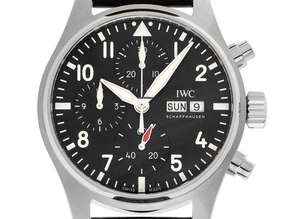  IWC Fliegeruhr Chronograph Pilot´s Watch Chronograph Ref.IW378001 2024 Full Set Ungetragen 
