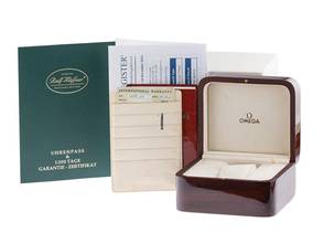 Thumbnail von Omega Speedmaster Professional Moonwatch Moonphase Ref.3575.20.00 1999 Full Set wie Neu Vintage </h1>