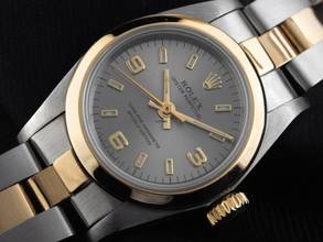 Thumbnail von Rolex Oyster Perpetual Lady Ref.67183 1997 Full Set sehr gut Vintage </h1>