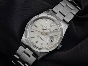 Thumbnail von Rolex Oyster Perpetual Date Ref.15210 2002 Box&Beschreibug gut Vintage