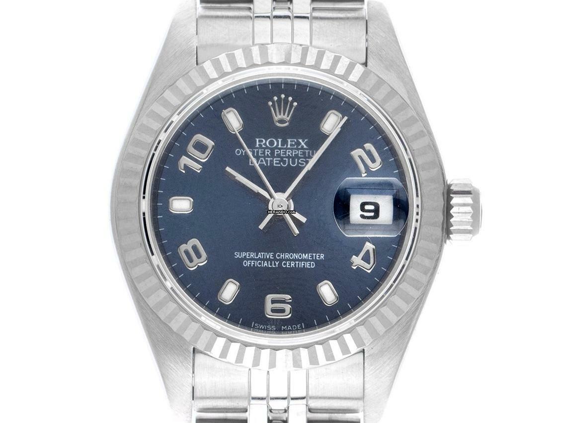  Rolex Lady-Datejust Ref.79174 2001 Full Set sehr gut Vintage 