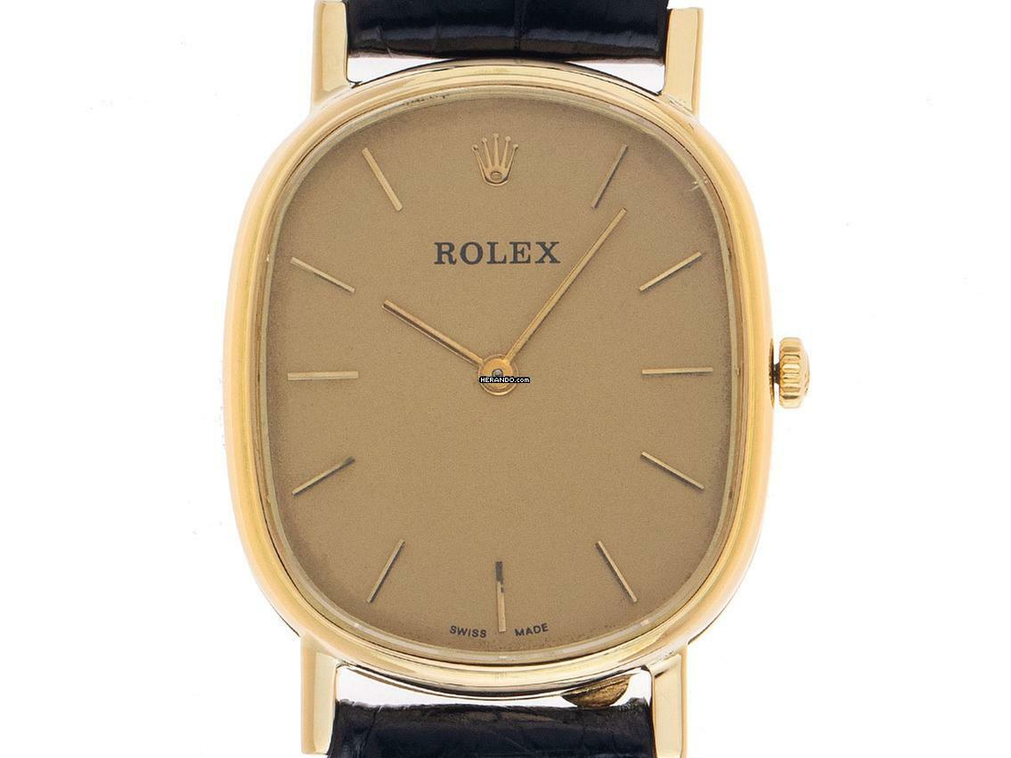  Rolex Cellini Ref.4112 1975 Box&Beschreibung sehr gut Vintage </h1> 