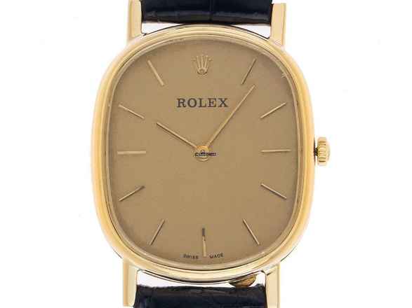  Rolex Cellini Ref.4112 1975 Box&Beschreibung sehr gut Vintage </h1> 