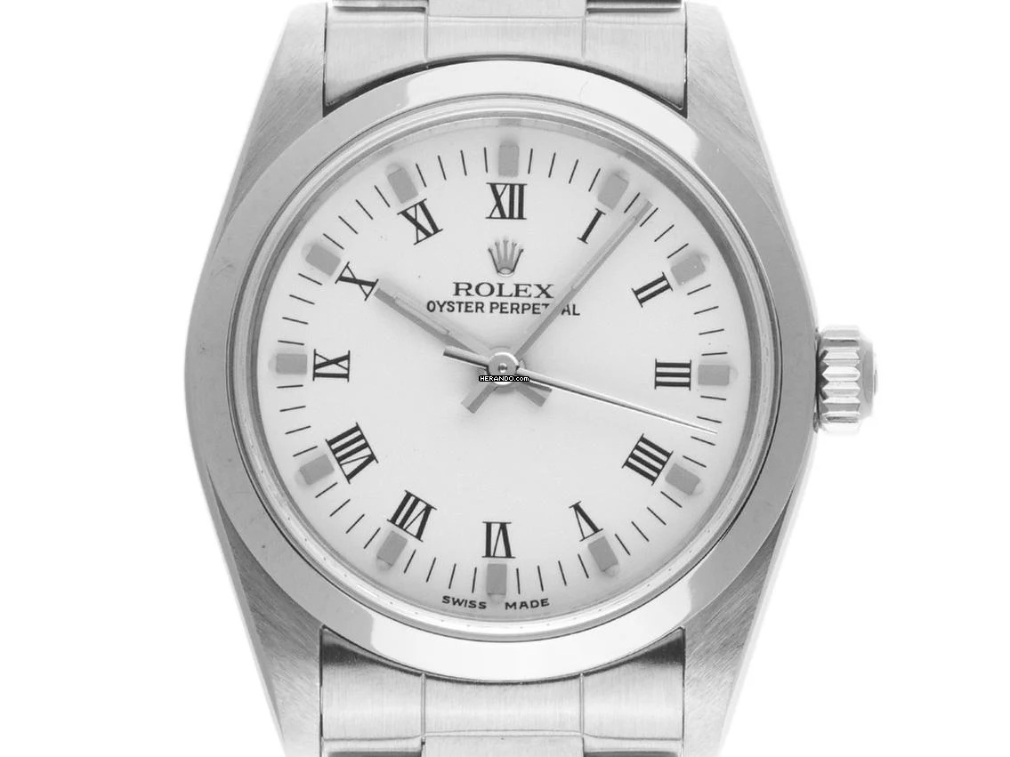 Rolex Oyster Perpetual 31 Ref.77080 2002 Full Set sehr gut Vintage