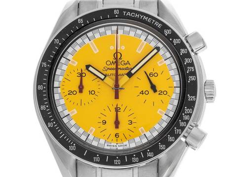  Omega Speedmaster Reduced Michael Schumacher Edition Ref.3510.12.00 1995 Full Set sehr gut Vintage </h1> 