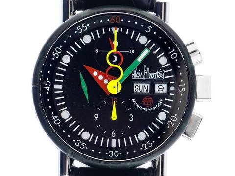  Alain Silberstein Krono Bauhaus Limitiert Ref.LW05100 2008 sehr gut Vintage </h1> 